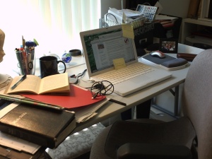 Cluttered Office